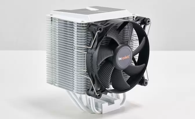 White CPU and CPU Air Cooler